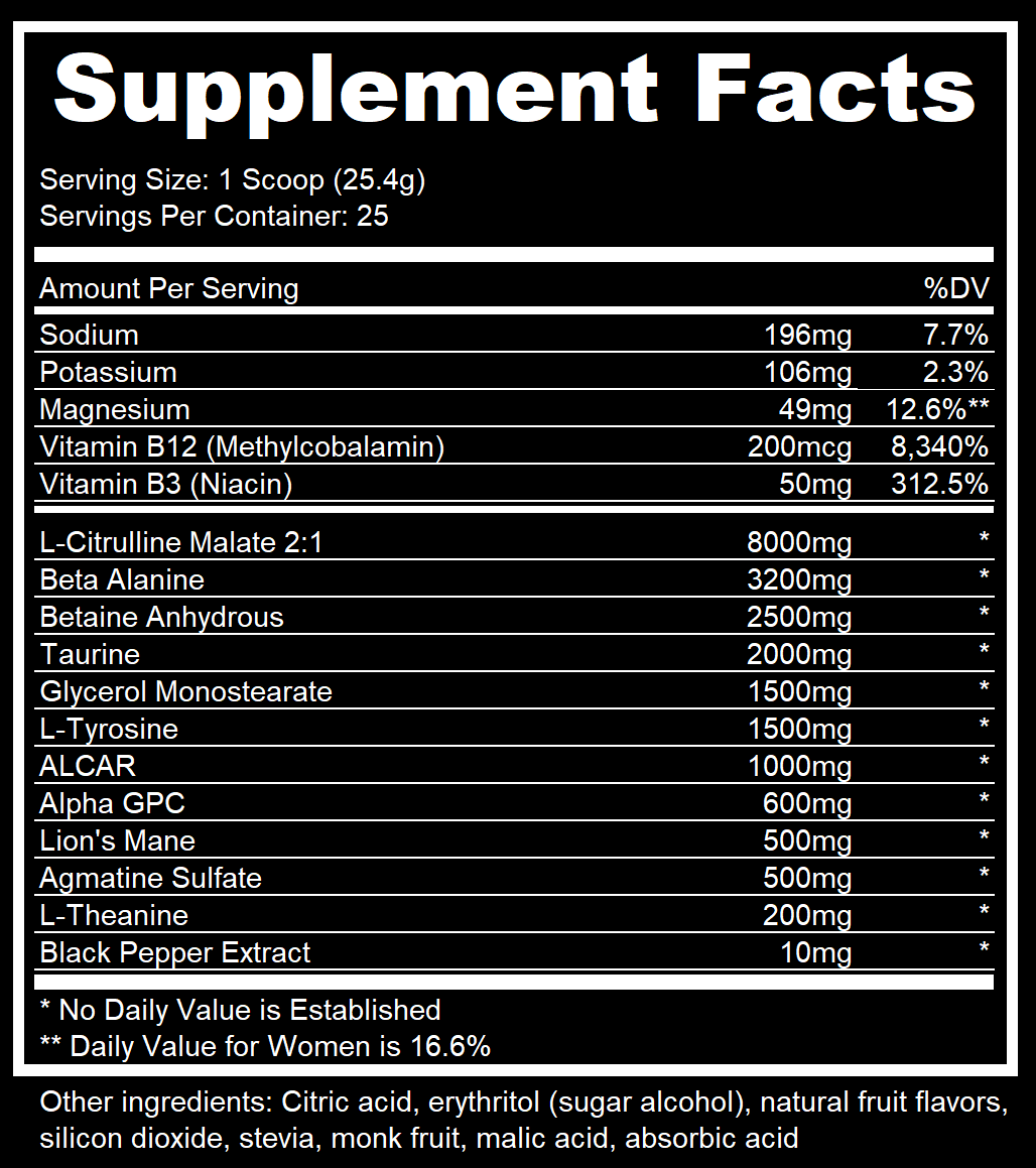 FLO2 - High Performance Pre-Workout (Non-Stim)