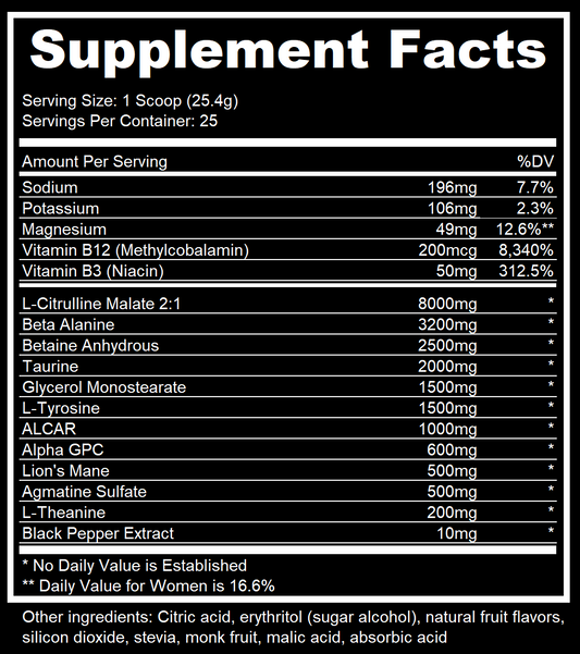 FLO2 - High Performance Pre-Workout (Non-Stim)
