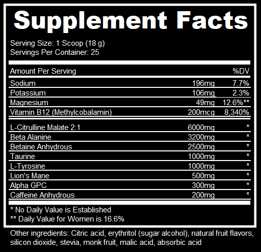 M1ND Pre-Workout Essentials