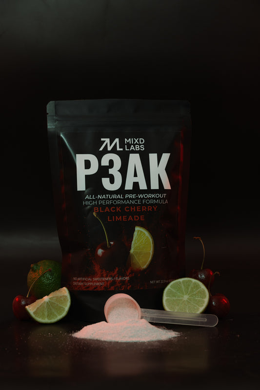 P3AK - All Natural Pre-Workout - High Performance Formula